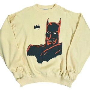 Vintage Batman Yellow Sweatshirt (Size XL)